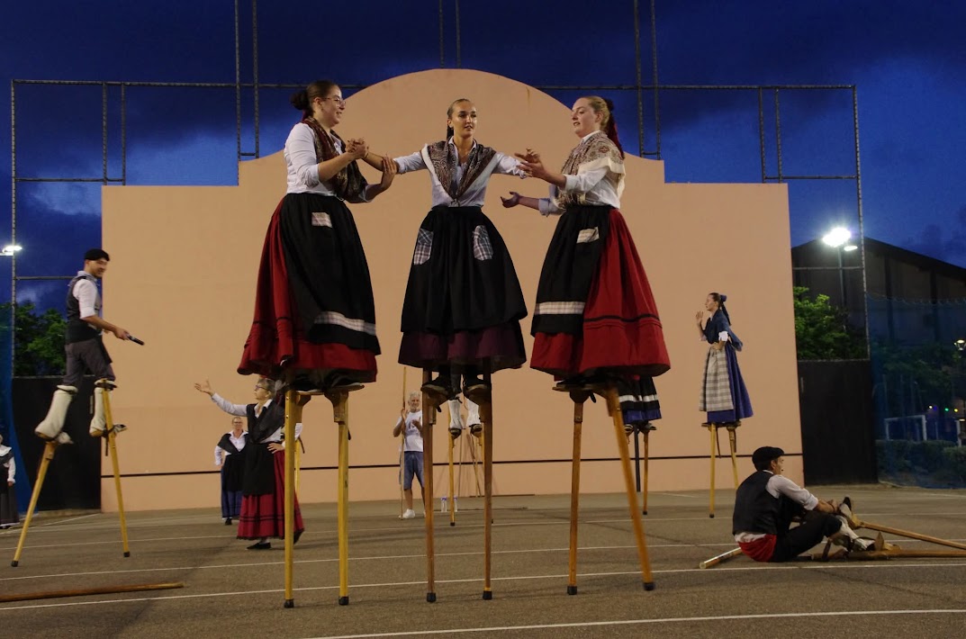 Spectacle Biscarrosse Plage fronton